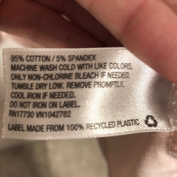 Light Pink 3/4 Length Sleeve Shirt (Size XS) - Picture 4 of 5